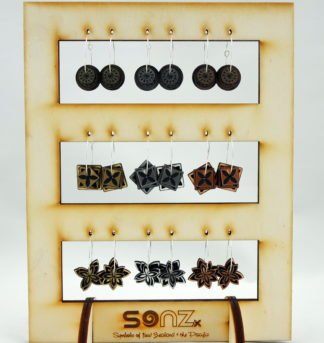 Earring Stand 3D Stacker Pacifica - Metallic