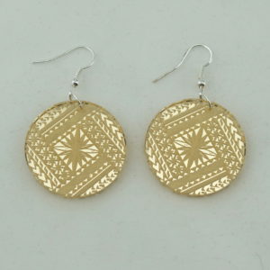 Samoan Tapa Round - Small & Medium