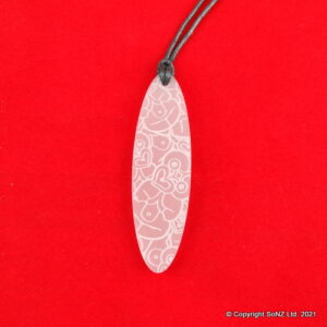 Tiki Oval Pendant