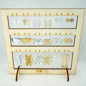 Earring Kiwiana Stand Sets - Mirror