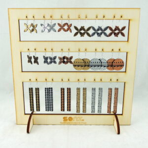 Earring Pacifica Stand Sets - Metallic