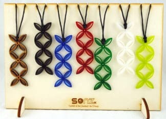Frangipani Triple Open pendant stand