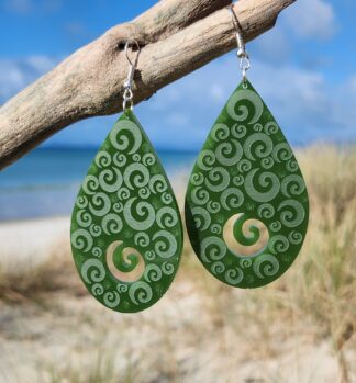 Koru Drop Earrings