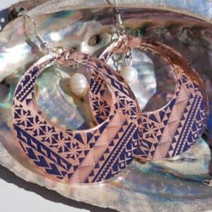 Signature Range - Samoan Hoop with Pearl